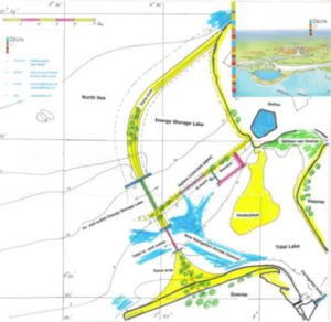 Energy from water – Inverse pumped hydro storage