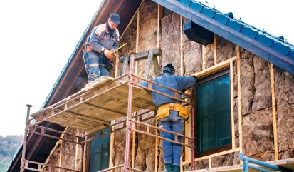 Isolatie voorgevel woning