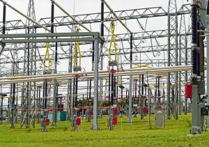 Hoogspanning elektriciteitsnet